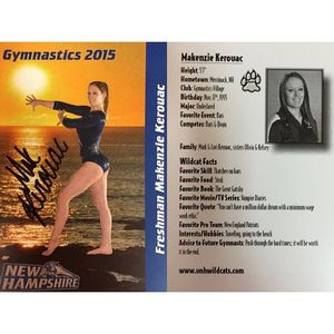 Image post by @unhgymnastics on Instagram