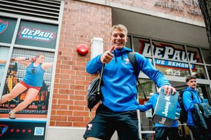 Image post by @DePaulMSOC on Twitter