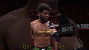 Video post by @ufc on YouTube