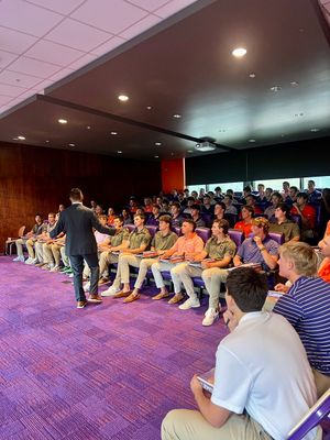 Image post by @ClemsonBaseball on Twitter