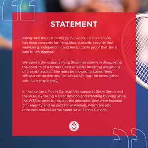 Image post by @tenniscanada on Instagram