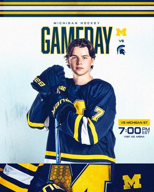 Image post by @umichhockey on Instagram