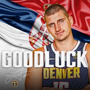Image post by @nuggets on Twitter