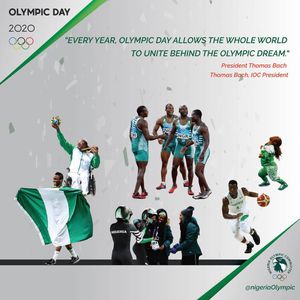 Image post by @nigeriaolympic on Instagram