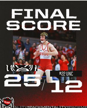 Image post by @PackWrestle on Twitter