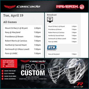 Image post by @cascade_lacrosse on Instagram