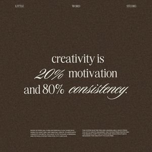 Image post by @littlewordstudio on Instagram