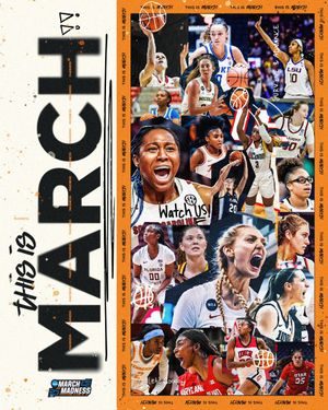 Image post by @MarchMadnessWBB on Twitter