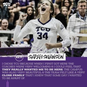 Image post by @tcuvolleyball on Instagram