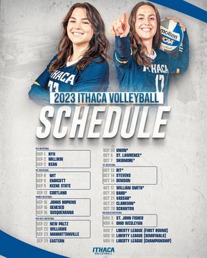 Image post by @ithacavolleyball on Instagram