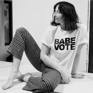 Image post by @babevote on Instagram