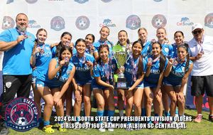 Image post by @calsouthsoccer on Instagram