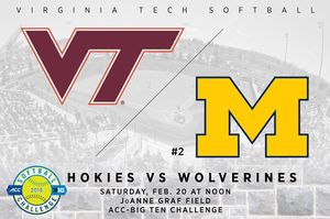 Image post by @hokiessoftball on Instagram