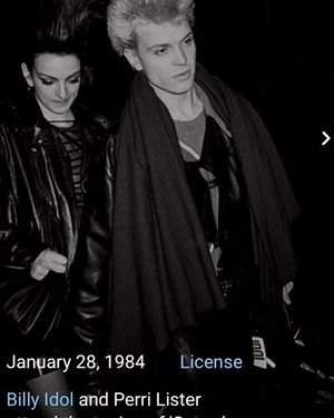 Image post by @billyidol on Instagram