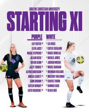 Image post by @acu_soccer on Twitter