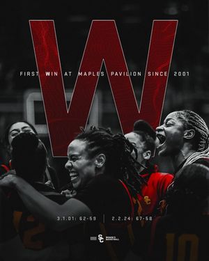 Image post by @uscwbb on Instagram