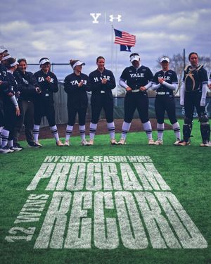 Image post by @yalesoftball on Instagram