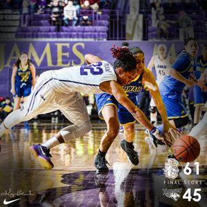 Image post by @jmuwbasketball on Instagram
