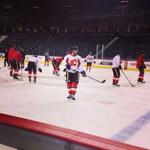 Image post by @nhlflames on Instagram