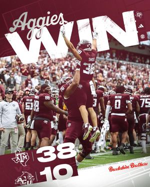 Image post by @aggiefootball on Instagram
