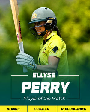 Image post by @auswomencricket on Instagram