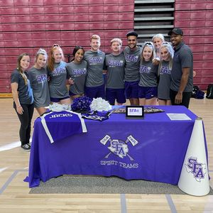 Image post by @sfa_cheer_ on Instagram