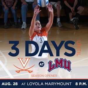 Image post by @uvavolleyball on Instagram