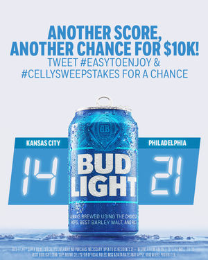 Image post by @BudLight on Facebook