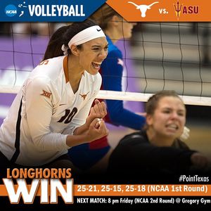 Image post by @texasvolleyball on Instagram