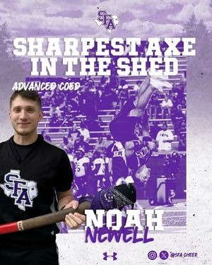 Image post by @sfa_cheer_ on Instagram