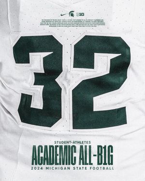 Image post by @MSU_Football on Twitter