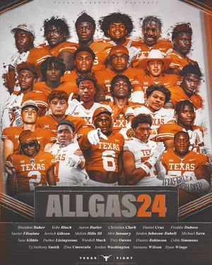 Image post by @texasfootball on Instagram