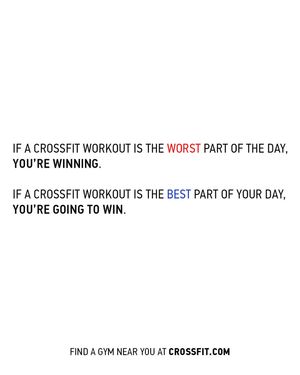 Image post by @crossfit on Instagram