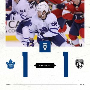 Image post by @mapleleafs on Twitter