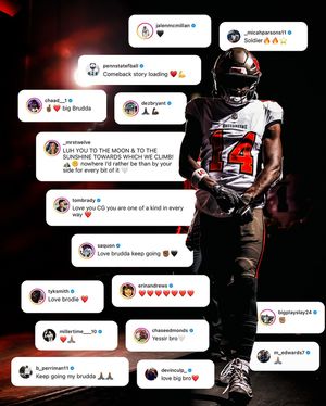 Image post by @buccaneers on Instagram