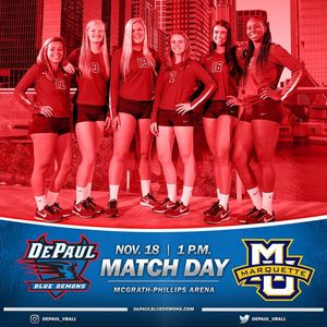 Image post by @DePaulBlueDemons on Facebook