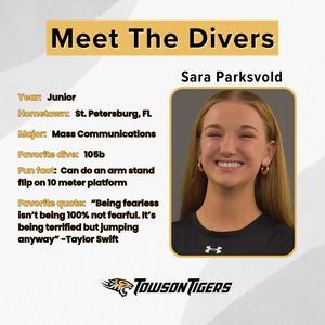 Image post by @towson_diving on Instagram