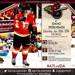Image post by @atlgladiators on Instagram