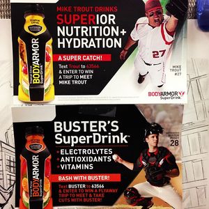 Image post by @drinkbodyarmor on Instagram