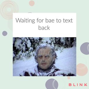 Image post by @theblinkdate on Instagram