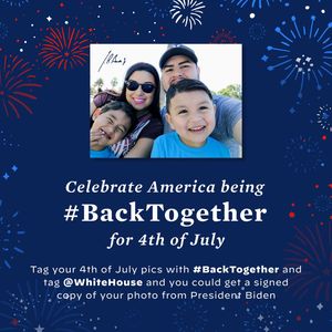 Image post by @potus on Instagram