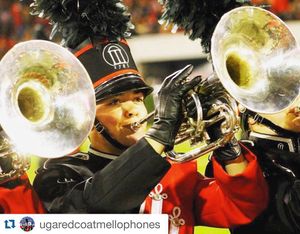 Image post by @ugaredcoatband on Instagram