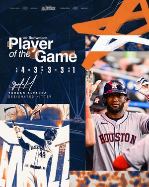 Image post by @astros on Twitter