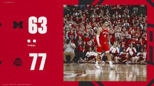 Image post by @OhioStateHoops on Twitter