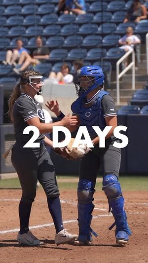 Video post by @byusoftball on Facebook