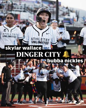 Image post by @auprosoftball on Twitter