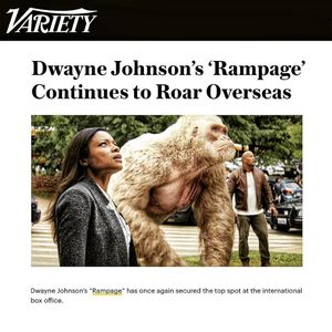 Image post by @therock on Instagram