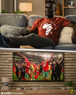 Image post by @FootballSenegal on Twitter