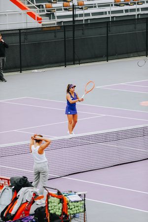 Image post by @ClemsonWTennis on Twitter