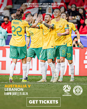 Image post by @socceroos on Instagram